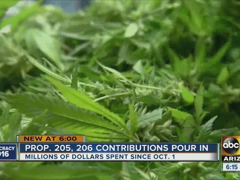 Millions of dollars spent against legalizing recreational marijuana