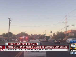PD: 1 person injured in Phoenix shooting