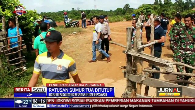 Pertamina Tutup Ratusan Sumur Tua di Musi Banyuasin