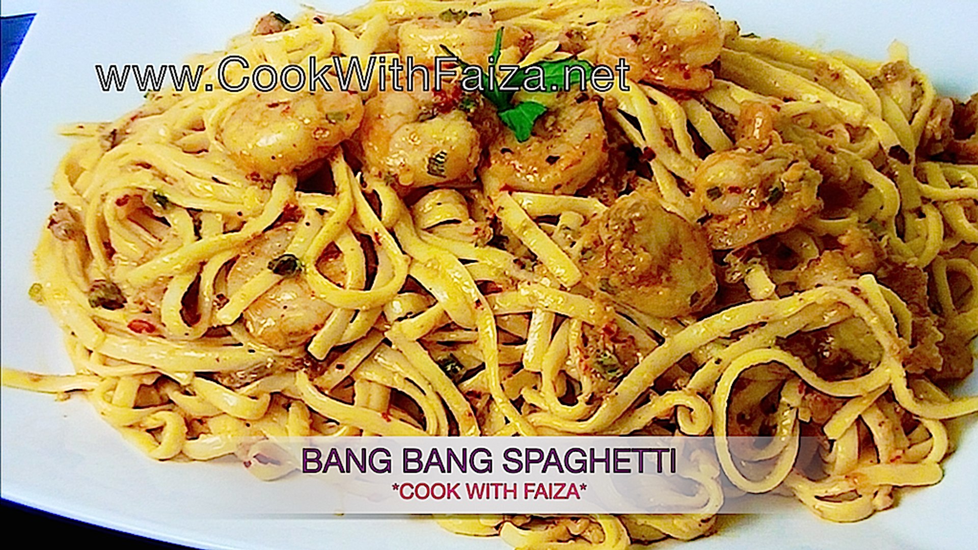 Bang Bang Spaghetti Cook With Faiza Video Dailymotion