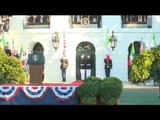 USA - La cerimonia di accoglienza del Presidente Renzi alla Casa Bianca (18.10.16)