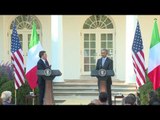 USA - Conferenza stampa Renzi - Obama senza traduzione (18.10.16)