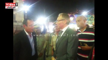 بالفيديو.. سفير أستراليا يوجه الشكر لمدير أمن الغربية على تأمين مولد السيد البدوى