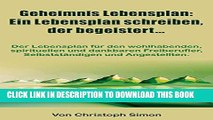 [PDF] Erfolgreiche Lebensplanung: Wie Du einen Lebensplan schreibst, der begeistert   Erfolgreiche