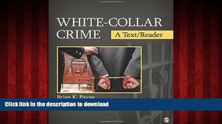 FAVORIT BOOK White-Collar Crime: A Text/Reader (SAGE Text/Reader Series in Criminology and