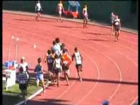 Série 2 du 800m Cadet des championnats de France 2007
