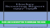 [DOWNLOAD] PDF BOOK Hockey Scouting Report 1997-1998 New