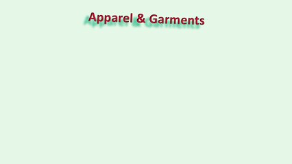 Apparels & Garment