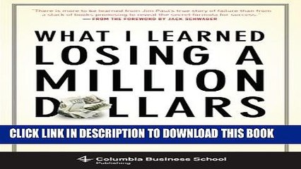 [PDF] What I Learned Losing a Million Dollars Full Collection