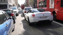 RACING Ferrari 599 & FF Hilarious owner!!