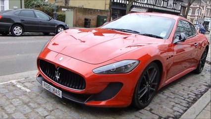 Gorgeous Maserati MC Stradale parked in historic market town! Outside London