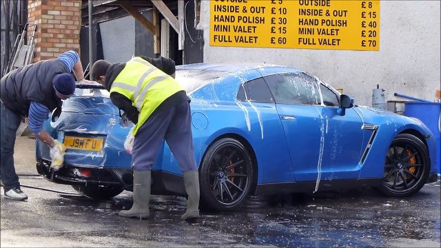 Matte Blue Nissan GT-R w/JDM Exhaust: LOUD ACCELERATION, INSANE REVS+more!
