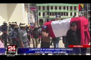 Apurímac: comuneros acatarán paro indefinido contra minera ‘Las Bambas’