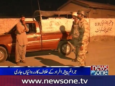 Huge cache of arms seized from Quetta, Gujranwala