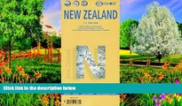 Big Deals  Laminated New Zealand Map (Italian, German, English, Spanish and French Edition)  Full