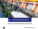 Grey Fabrics Manufacturers in India