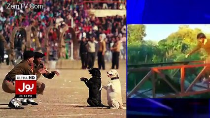 Mubasher Lucman Plays Video Of Indian Army Chief Address