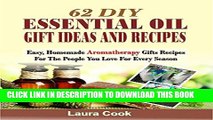 [PDF] 62 DIY Essential Oil Gift Ideas And Recipes: Easy, Homemade Aromatherapy Gifts Recipes For