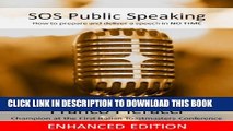 [PDF] SOS Public Speaking: How to prepare and deliver a speech in NO TIME Full Colection