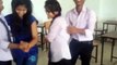 Video From My Phone   Indian School Girl Classroom Masti !!