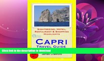 FAVORITE BOOK  Capri, Italy Travel Guide - Sightseeing, Hotel, Restaurant   Shopping Highlights