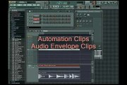 Automation & Audio Envelope Clips- Intrroduction to FL STUDIO