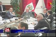 Eduardo Vega presidirá comisión presidencial de Integridad
