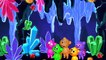 Mega Gummy bear visits Haunted crystal caves finger family Rhyme for Kids - Gummy bear skeleton