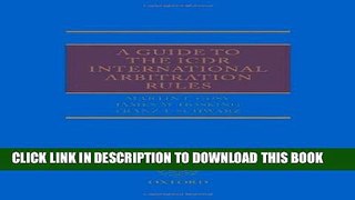 [PDF] A Guide to the ICDR International Arbitration Rules Popular Collection[PDF] A Guide to the