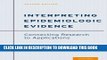 [PDF] Interpreting Epidemiologic Evidence: Connecting Research to Applications Full Online