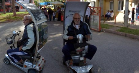 Adana'da Engelli Aracına Güneş Enerjisi Panelleri Takıldı