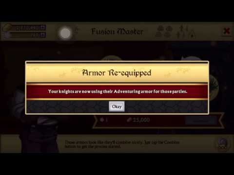 Knights and dragons fusion frenzy