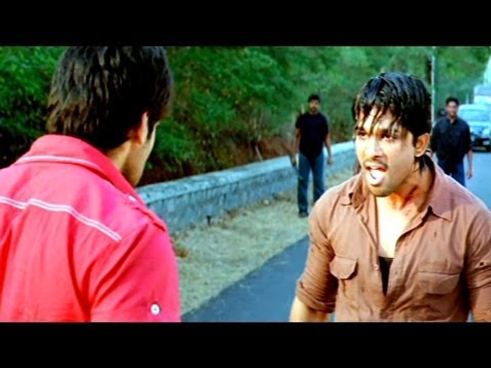 Varudu Scene - Sandy Challenges Diwakar To Meet At Marriage Event - Allu Arjun, Arya - HD