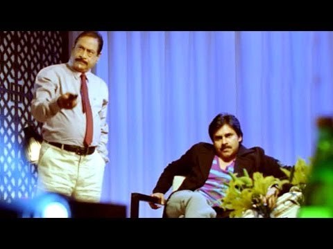 Attarintiki Daredi Comedy Scenes || Pawan Kalyan Observe To Drivers Body Language - Pawan Kalyan