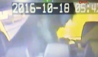 Şehir magandalarından minibüste şoföre öldüresiye dayak