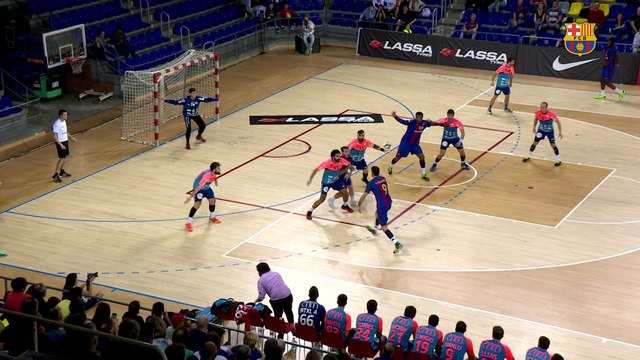 [HIGHLIGHTS] Handbol (Asobal) FC Barcelona Lassa – BM Villa de Aranda (36-28)