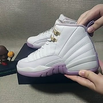 Air Jordan 12 GS Heiress Plum Fog Unboxing Review from jordanmasterru