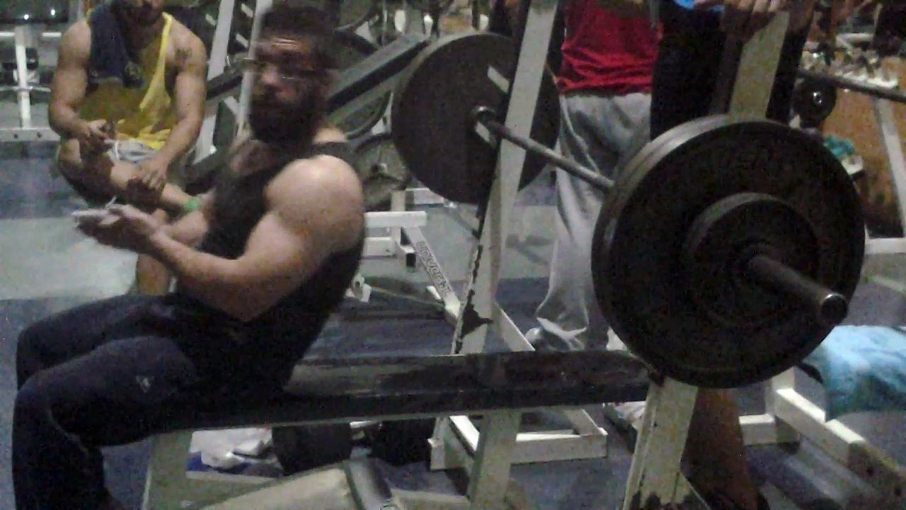 120kg bench 2nd attempt Sheiko #32, 2nd run NEW PR