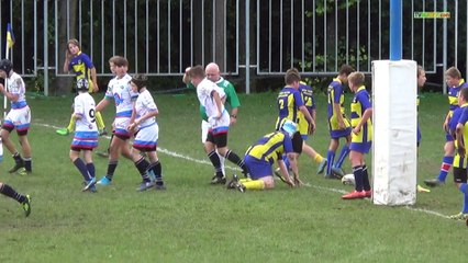 Ragby Petrovice x Říčany 1. HALF | 16.10.2016 U14 | finále podzim