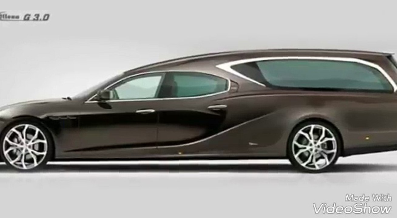 The Maserati Hearse for a luxury final farewell