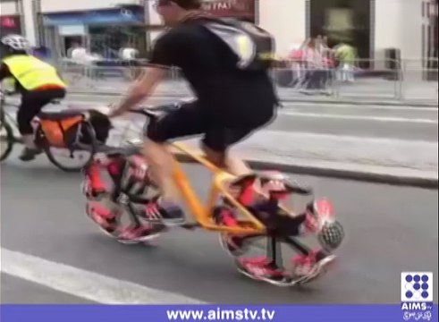 سائیکل چلانے کے شوقین افراد یہ ویڈیو دیکھیں اور اپنی سائیکل کو بھی ایسا بنائیں