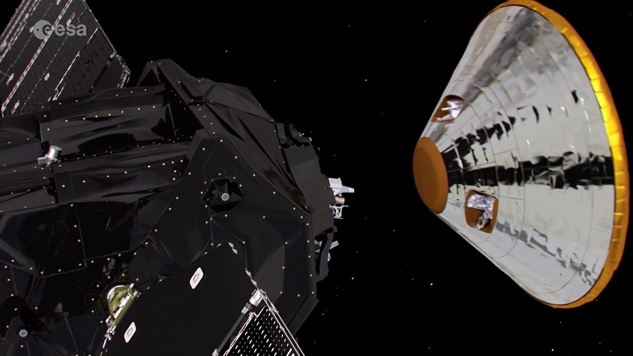 Hochspannung vor Landung auf dem Mars