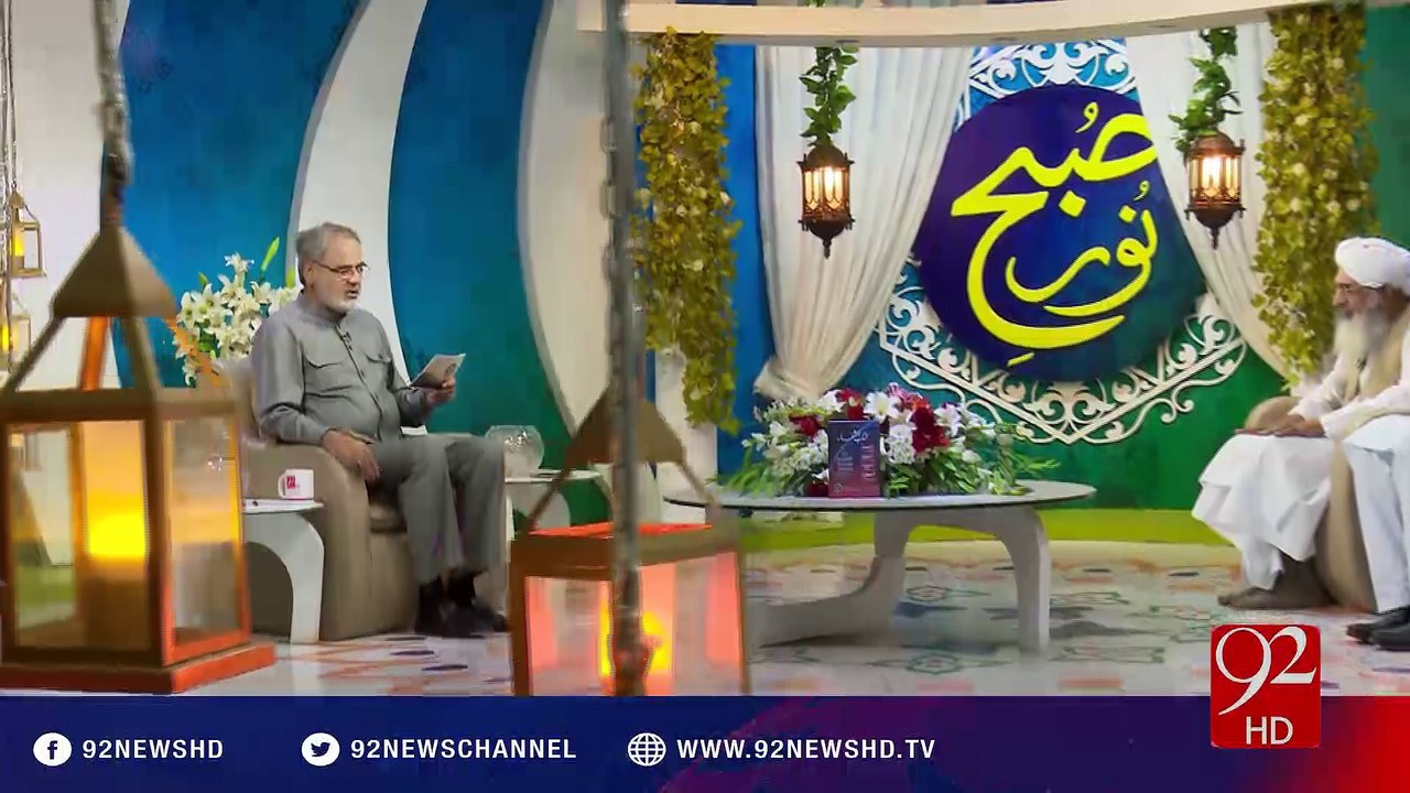 Subh e Noor -19-10-2016 - 92NewsHD