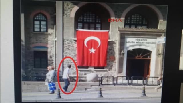 Öldürülen Deaş'lı Teröristin Anıtkabir ve Eski Meclis Civarında Yaptığı Keşif ve Gözetleme Yaptığı...