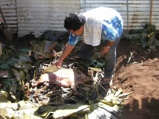 Four marquisien_4° partie, ouverture du four