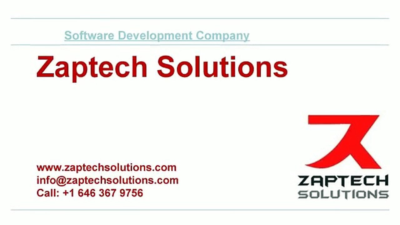 Zaptech Solutions - Software Development Company