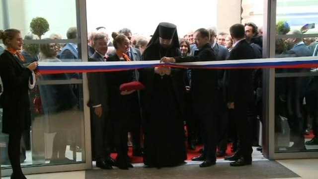 La Russie inaugure son centre orthodoxe à Paris sans Poutine