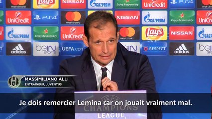 Groupe H - Allegri : "Merci à Lemina"