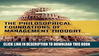 [PDF] The Philosophical Foundations of Management Thought Full Collection[PDF] The Philosophical