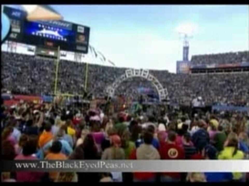 Hey mama live Superbowl black eyed peas